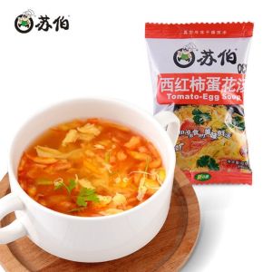 【苏伯速食汤】 即冲即食免煮 紫菜蛋花汤/西红柿/小白菜/菠菜/鲜蔬芙蓉汤 SuBo Instant Soup Seaweed Soup