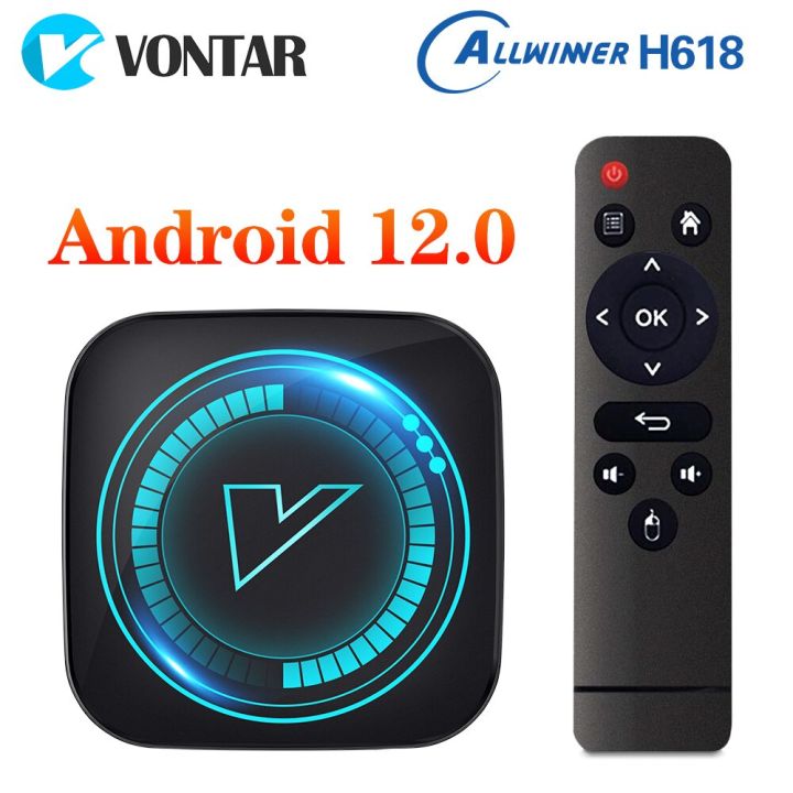 Vontar h618 Android 12 TV Box Allwinner h618 lõi tứ Cortex A53 Hỗ trợ ...