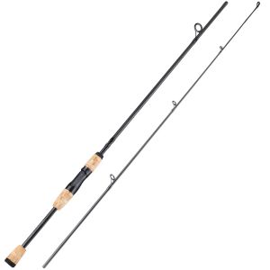 Sougayilang Joran Pancing Travel 2 Bagian Joran Pancing Casting Berputar 1.8M Sedang Dengan Pegangan