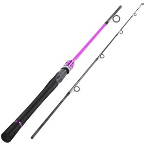 Sougayilang Joran Pancing Trolling Rods 1.8m 12KG Serat Karbon 2 Bagian dengan Cincin Panduan Keramik Kursi Gulungan Grafit untuk Outdoor Fishing Portabel