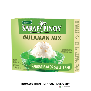 Sarap Pinoy Gulaman Pandan Flavor 95g – Jelly Dessert Mix