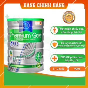 Sữa Bột Hoàng Gia Úc Số 3 - Sữa ROYAL AUSNZ Premium Gold Số 3 Bổ Sung Vitamin Khoáng Chất Cho Trẻ Từ 1-3 Tuổi 900g