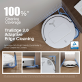 [2025 NEW] ECOVACS DEEBOT T50 Pro OMNI AI Robot Vacuum | 15000 PA | AIVI 3D 3.0 | TruEdge™ 2.0 | ZeroTangle™ 2.0 | All-in-one OMNI Station | 9mm Auto Mop-Lifting | YIKO GPT | APP Control [2 Years Warranty]. 