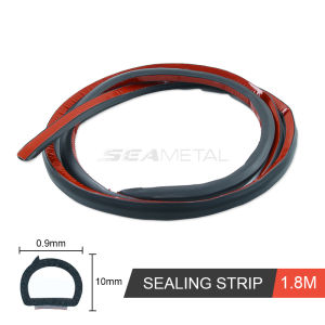 SEAMETAL 1.8M Car Door Edge Sealing Strip Waterproof Soundproof Rubber Sealant