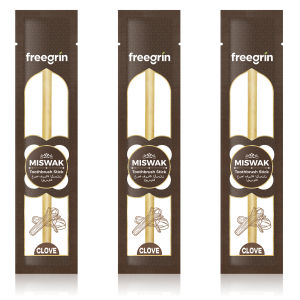 Miswak Freegrin chính gốc (Đinh hương) 100% không hóa chất  Bàn chải đánh răng tự nhiên cho vệ sinh răng miệng