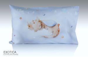 EXOTICA ปลอกหมอนหนุน 19นิ้ว x 29นิ้ว / ปลอกหมอนข้าง 14นิ้ว x 44นิ้ว / ปลอกหมอนบอดี้ 19นิ้ว x 46นิ้ว ลาย Puff