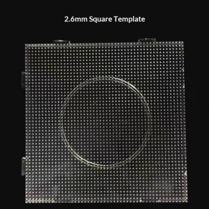 JJT Heat-Resistant Bead Board for DIY Crafting Perfect for 2.6mm Beads Non-Deformable and Durable