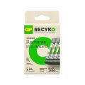 GP ReCyko Charger (USB) B441 4-slot NiMH + 4 x AA 2,100mAh NiMH Batteries GPB441/210HCER21. 