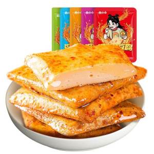 Nanyang Snack Yanjin Shops Deep Sea Fish Tofu Net Red Tofu dried tofu Snack Snack 270g