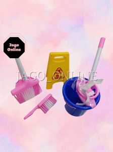 mainan anak perempuan peralatan kebersihan