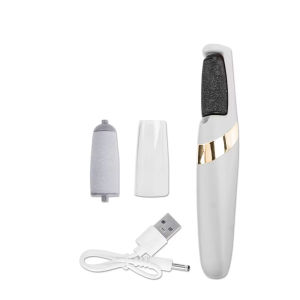 Electric Callus Remover for FeetRechargeable Foot Exfoliator Foot Scrubber Pedicure ToolsRemoves Dry Skin for Smoother Feet