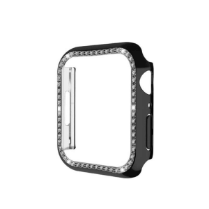 Diamond Protective Case for Apple Watch Series 7 6 5 4 3 2 1 SE Cover Cases For iWatch 40mm 44mm 41mm 45mm 42mm 38mm Cases