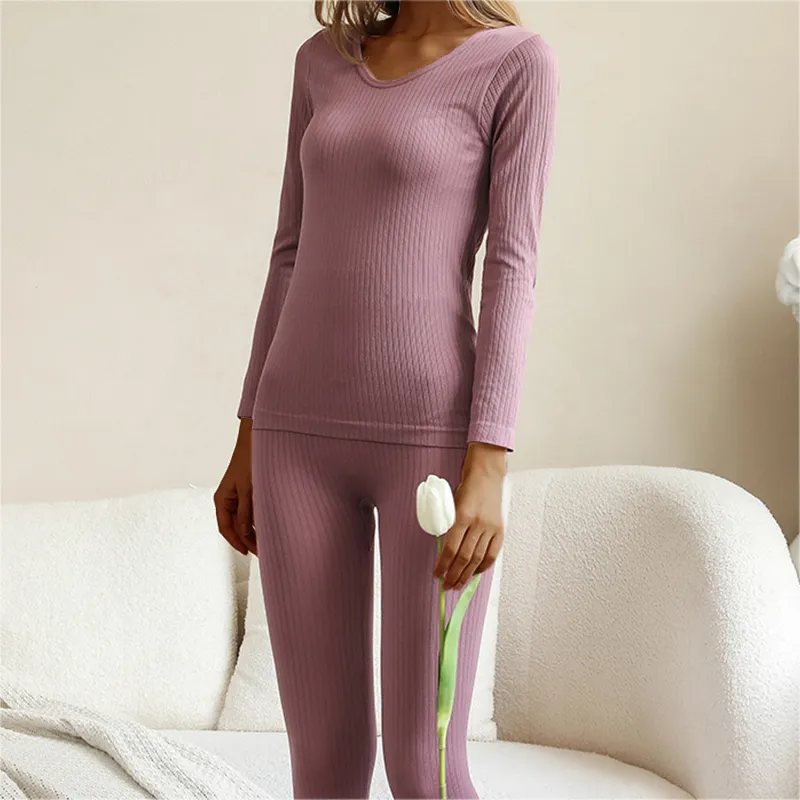 Thermal Underwear for Women Long Johns 2022 New Style Women with Fleece  Lined Base Layer Women Cold Weather Top Bottom Winter Warm