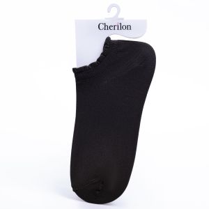 CHERILON เชอรีล่อน ถุงเท้า ถุงเท้าข้อสั้น ถุงเท้านักเรียน นุ่ม ยืดหยุ่น ใส่สบาย ลดกลิ่นอับ กันรองเท้ากัด NSA-NEFC04