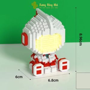 Mô hình cung hoàng đạo phát sáng Đồ chơi cho bé lắp ráp mô hình 3d 12 cung hoàng đạo có đèn led building block