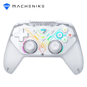 [Deliver In 72 hours]Machenike G3S Wireless Controller Gamepad PS like Layout Semi-Translucent Shell RGB Backlit Plug and Play Gaming Controller For Switch Windows PC Smart TV Support For Black Myth: Wukong