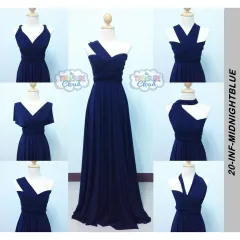 Infinity dress sale royal blue