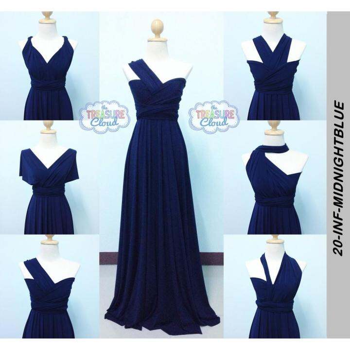 Navy infinity store dress