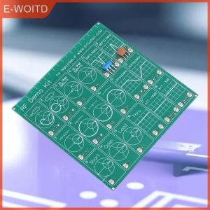 【E-WOITD】 บอร์ดทดสอบ RF 18โมดูลการทำงานชุดสาธิต RF นาโนฟน่าทดสอบตัวกรองเวกเตอร์เครือข่ายตัวลดทอนสัญญาณ