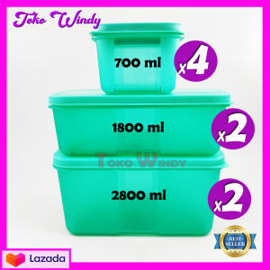 PROMO AKHIR TAHUN !! Toples Kulkas 8 Set / Toples Makanan Set Of 8pcs / Toples Pinknik