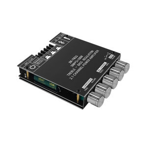 TPA3116D2 ซับวูฟเฟอร์ขยายการ์ด°ZK-TB21 บลูทูธ5.0 50wx2 + 100w 2.1แชนเนลแชนเนลเครื่องขยายเสียงพลังงานต่ำต่ำต่ำ