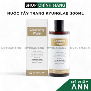 Nước Tẩy Trang Kyung Lab Cleaning Water 300ml Chính Hãng Phù Hợp Mọi Loại Da - Tẩy Trang Sạch Sâu Dịu Nhẹ