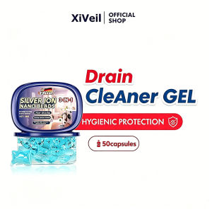 Silver Ion Nano Beads 3-in-1 Pipeline Deodorizer - Deep Cleaning Deodorize & Freshen Pest & Bacteria Control - Fresh Clean & Odour-Free - Perfect for Bathroom Kitchen & Laundry Drain