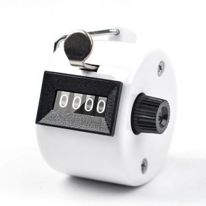 เครื่องนับจำนวนมือถือ4หลักแบบพกพาตัวนับดิจิตอลมือคลิกกอล์ฟ