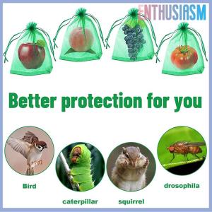 【Enthusiasm】🌟🌟【Hot Sale】🎈 20Pcs Mesh Fruit Bag Strawberry Grapes Fruit Grow Bags Breathable Netting Mesh Vegetable Plant Protection Bags For Garden Tools