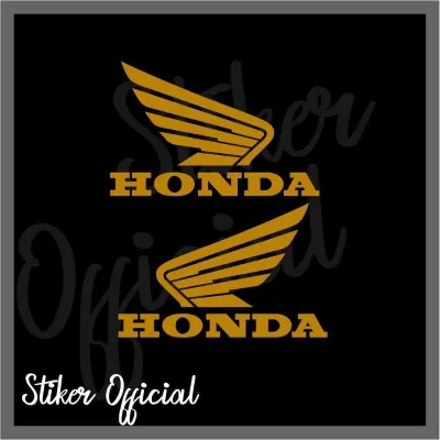 2 pcs Honda Logo Sticker Wings Stickers for Motorcycle Design Decals Vinyl Motorcycle Sticker Waterproof Honda Sticker