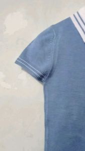 Kaos Rajut Polo Anora Wanita Tangan Pendek