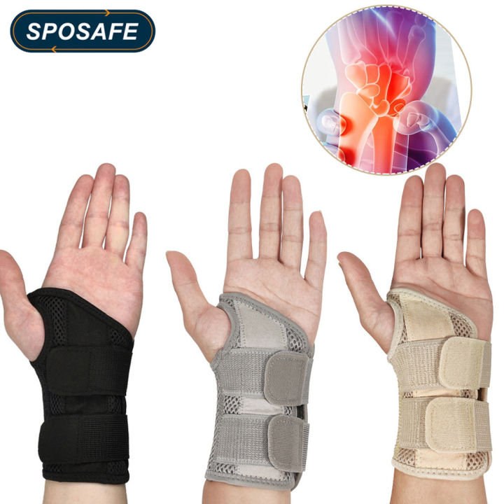 thumbnail image 2 of Carpal Tunnel Wrist Brace For Sleeping - Adjustable Support Splint For Tendonitis & Arthritis 2 of 9