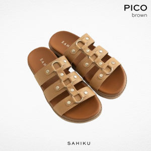 SAHIKU - PICO || Sepatu Sandal Wanita || Sandal Casual Sandal Santai || Sandal Platform Cewek