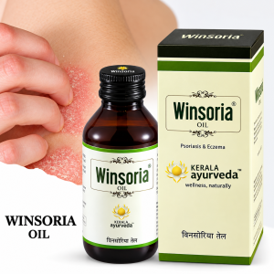 Winsoria Oil for Psoriasis & Eczema - Kerala Ayurveda - Natural Wellness - 100ml
