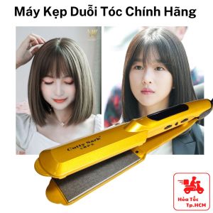 Máy Duỗi Tóc Ép Tóc Cao Cấp- [FreeShip Max] -  Máy kẹp thẳng ép tóc uốn cúp làm tóc xoăn lọn đa năng 3in1 (Misaka store)