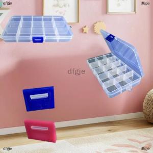 [COD] dfgje 1 3 cái thực tế ngăn nhựa hộp lưu trữ 24 lưới phần tổ chức hộp đồ trang sức hạt vít chủ trường hợp hiển thị container