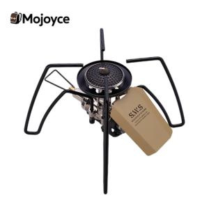 2900W Foldable Spider Stove Stainless Steel Folded Camping Gas Stove Portable Spider Furnace for Outdoor Hiking Cooking