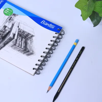 Bantex Buku Gambar Sketsa A5 / Sketchbook Spiral A5 160gr 40 Lembar BK1003