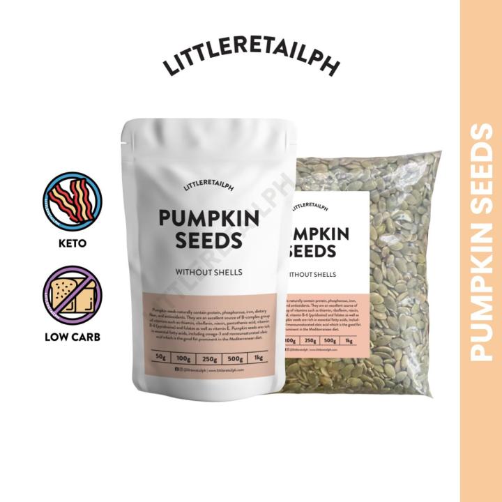 Pumpkin Seeds (Without Shells) for Keto and Low Carb Snack Lazada PH