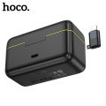[24 Giờ Tàu] HOco L17 Gốc 100% Dual-Mic Micro dây chuyền không dây kỹ thuật số Microphone (IP/type-C) Với hộp sạc Cho Vlogging phát trực tiếp Plug-Play. 