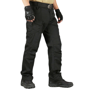 Men’s Multifunctional Tactical Pants Multiple Pocket Wear-resistant Cargo Pants M-5XL