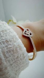 Gelang Titanium Bangle Love Mata Cantik