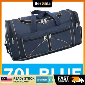 BestGila MALAYSIA Super Large 70L Large Capacity Travel Duffel Bag Travel Bag Waterproof Sling Baggage Shoulder Cabin Luggage Bag Beg Perjalanan