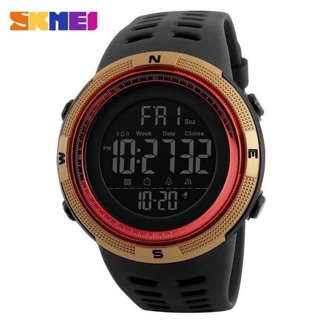 SKMEI 1251 Men's Sports Watch Chronograph Alarm Clock Digital