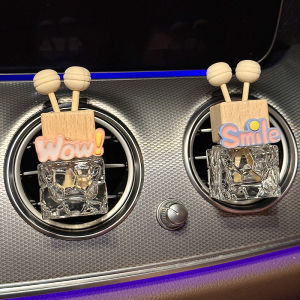 Advanced car fragrance Air conditioner Air outlet Fragrance Cute decorative accessories Car interior accessories perfume bottle Female