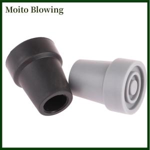 Moito 19Mm Chống Trượt Cao Su Nạng Tip Pad Bền Cao Su Chống Trượt Nhiệm Vụ Nặng Nề Canes Thay Thế Cho Đi Bộ Dính Nạng