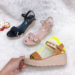 Giày cao gót 5 phân đế xuồng tết bính (đế nhẹ thời trang) LT (X003)