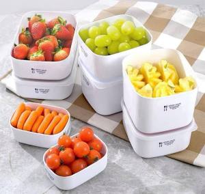 Hộp Nhựa Đựng Thực Phẩm Có Nắp Hộp Đựng Đồ Trữ Đông Bảo Quản Đồ Ăn Nhiều Size - Hàng Nhật