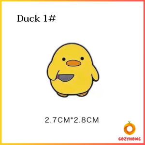 Cozy เข็มกลัดนกเพนกวิน / เป็ดน่ารัก เข็มกลัดน่ารัก ตกแต่เสื้อผ้า Cartoon brooch