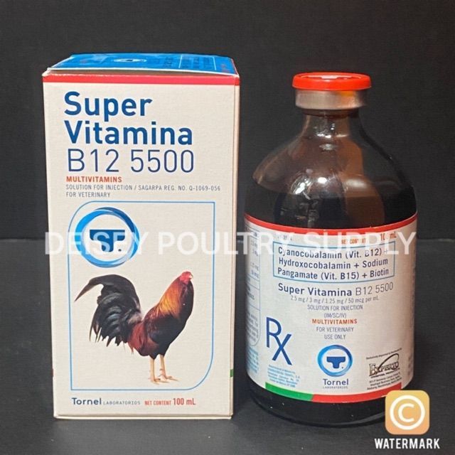 SUPER VITAMINA B12 5500 For Gamefowl (100ml) Lazada PH